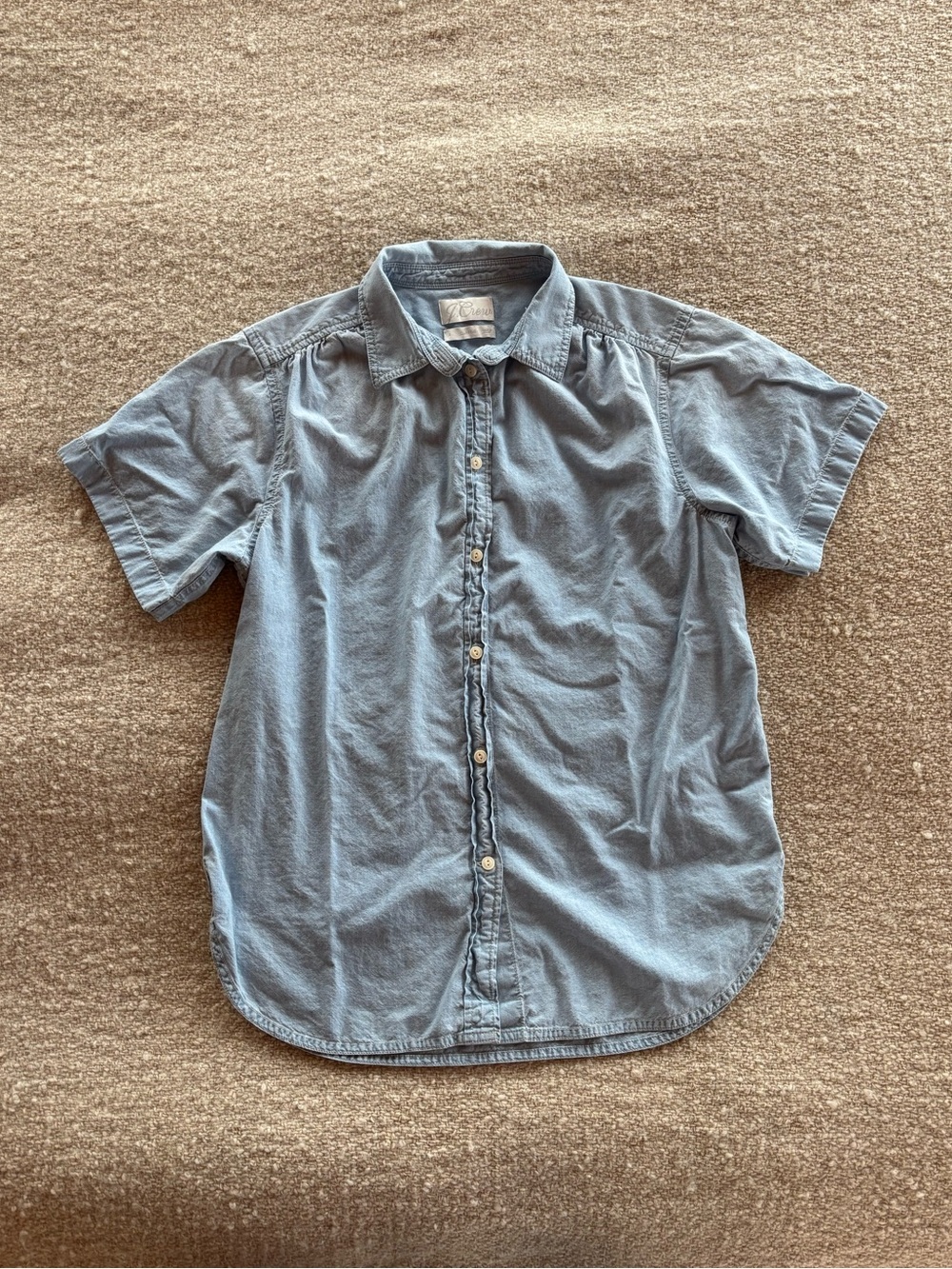 Vintage Denim Chambray Button Down